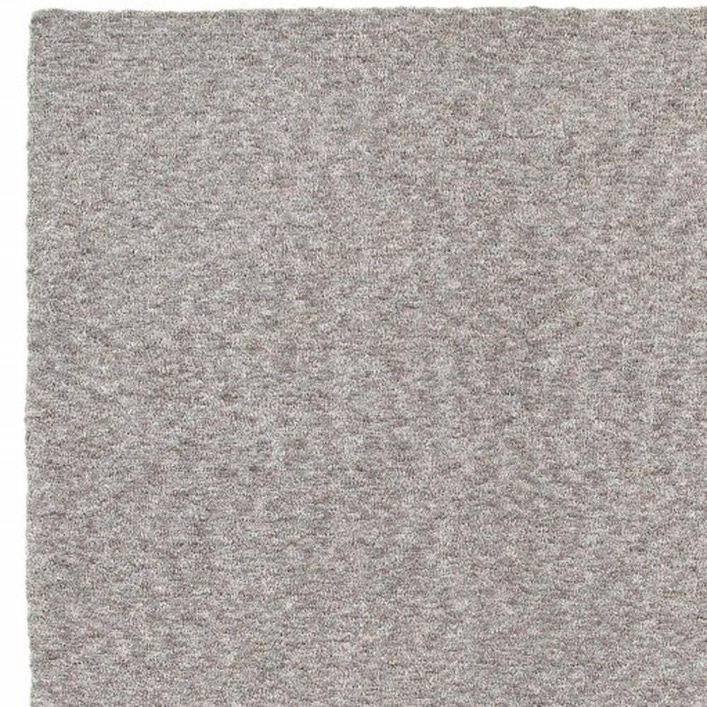 5' X 7' Modern Shaggy Soft Gray Indoor Area Rug - Homeroots - Flyclothing LLC