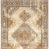 10' X 13' Gray And Beige Aztec Pattern Area Rug - Homeroots