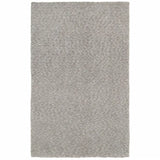 7' X 10' Modern Shaggy Soft Gray Indoor Area Rug - Homeroots - Flyclothing LLC