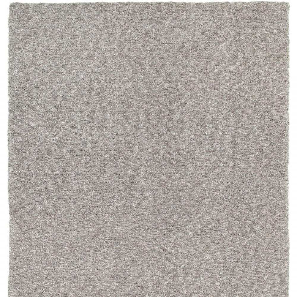 7' X 10' Modern Shaggy Soft Gray Indoor Area Rug - Homeroots - Flyclothing LLC