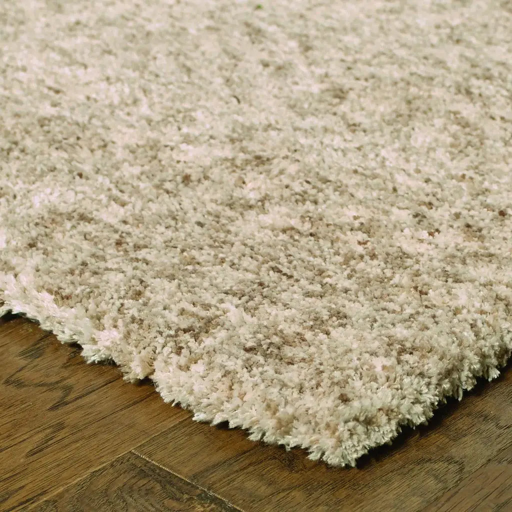 8' X 11' Modern Soft Tan Indoor Area Rug - Homeroots - Flyclothing LLC