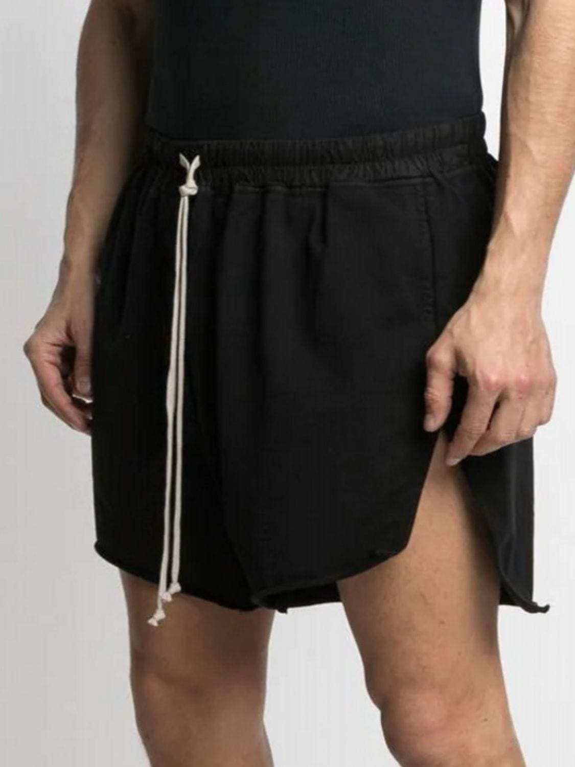 Men's Plus Size Drawstring Active Shorts - Trendsi - Flyclothing LLC