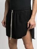 Men's Plus Size Drawstring Active Shorts - Trendsi
