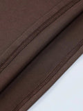 Ruched Turtleneck Long Sleeve Tie Front Maxi Dress - Trendsi - Flyclothing LLC