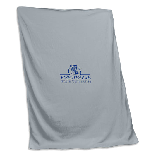 Fayetteville State Screened Sweatshirt Blanket - Logo Brands - Flyclothing LLC