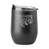 Fayetteville State GunMetal 16oz Black Powder Curved Beverage - Logo Brands - Flyclothing LLC