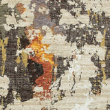 2' X 3' Beige and Black Power Loom Area Rug - Homeroots - Flyclothing LLC