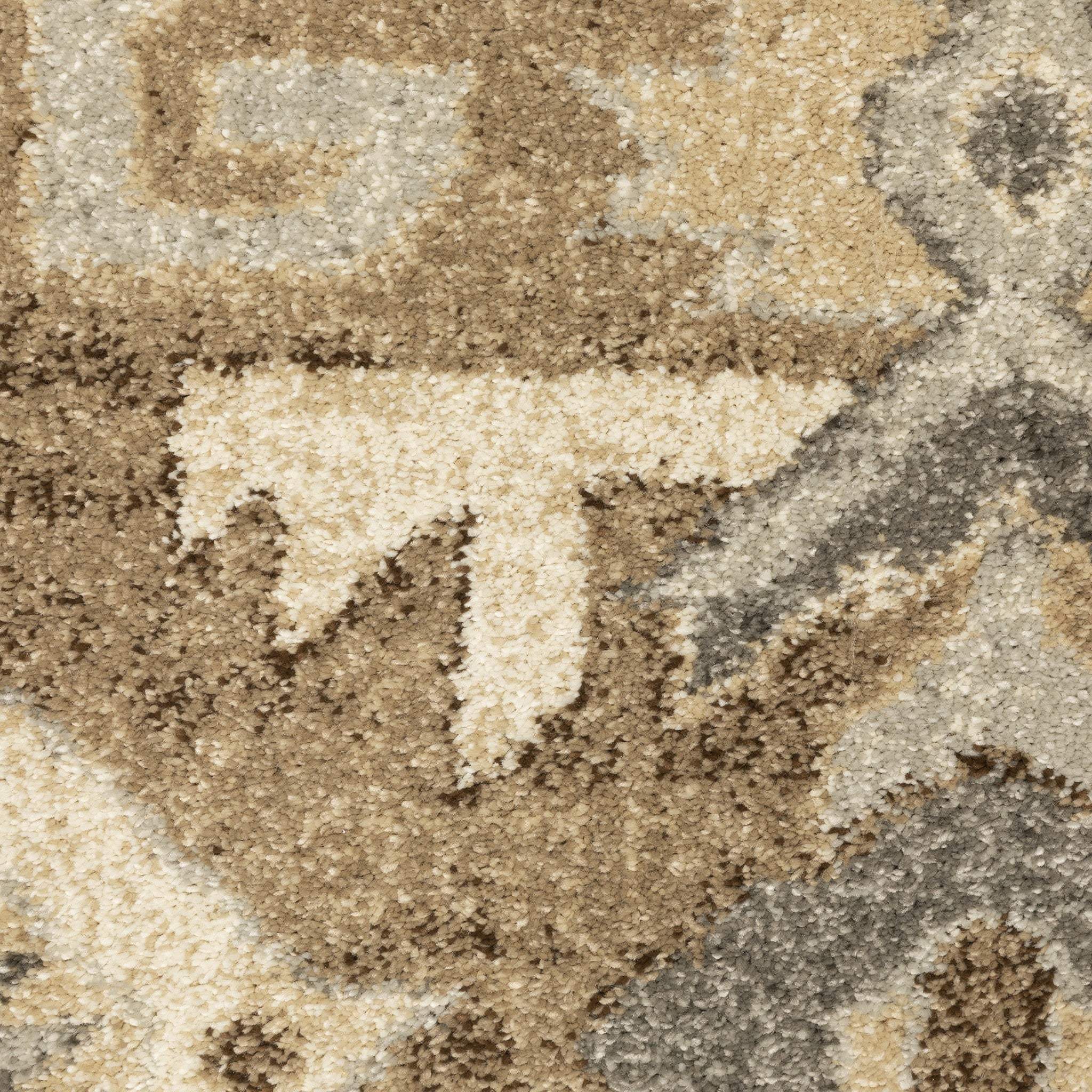 2' X 8' Tan And Gold Central Medallion Indoor Runner Rug - Homeroots - Flyclothing LLC