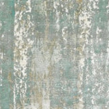 3' X 10' Blue And Gray Abstract Splash Indoor Runner Rug - Homeroots - Flyclothing LLC