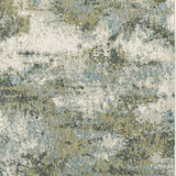 7' X 10' Blue Green Power Loom Area Rug - Homeroots - Flyclothing LLC