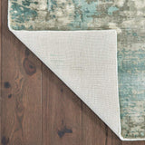 6' X 9' Blue And Gray Abstract Pattern Indoor Area Rug - Homeroots - Flyclothing LLC