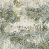 10' X 13' Blue Green Power Loom Area Rug - Homeroots - Flyclothing LLC