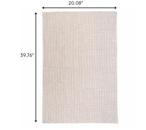 2' x 3' Brown Non Slip Outdoor Rug Pad - Homeroots - Flyclothing LLC