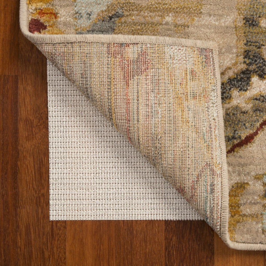 2" X 12" Standard Beige Non Slip Rug Pad - Homeroots - Flyclothing LLC