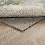 2" X 8" Grey Non Slip Runner Rug Pad - Homeroots