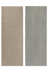2" X 8" Grey Non Slip Runner Rug Pad - Homeroots - Flyclothing LLC