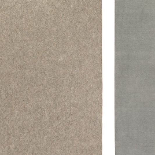 3" X 6" Grey Non Slip Rug Pad - Homeroots