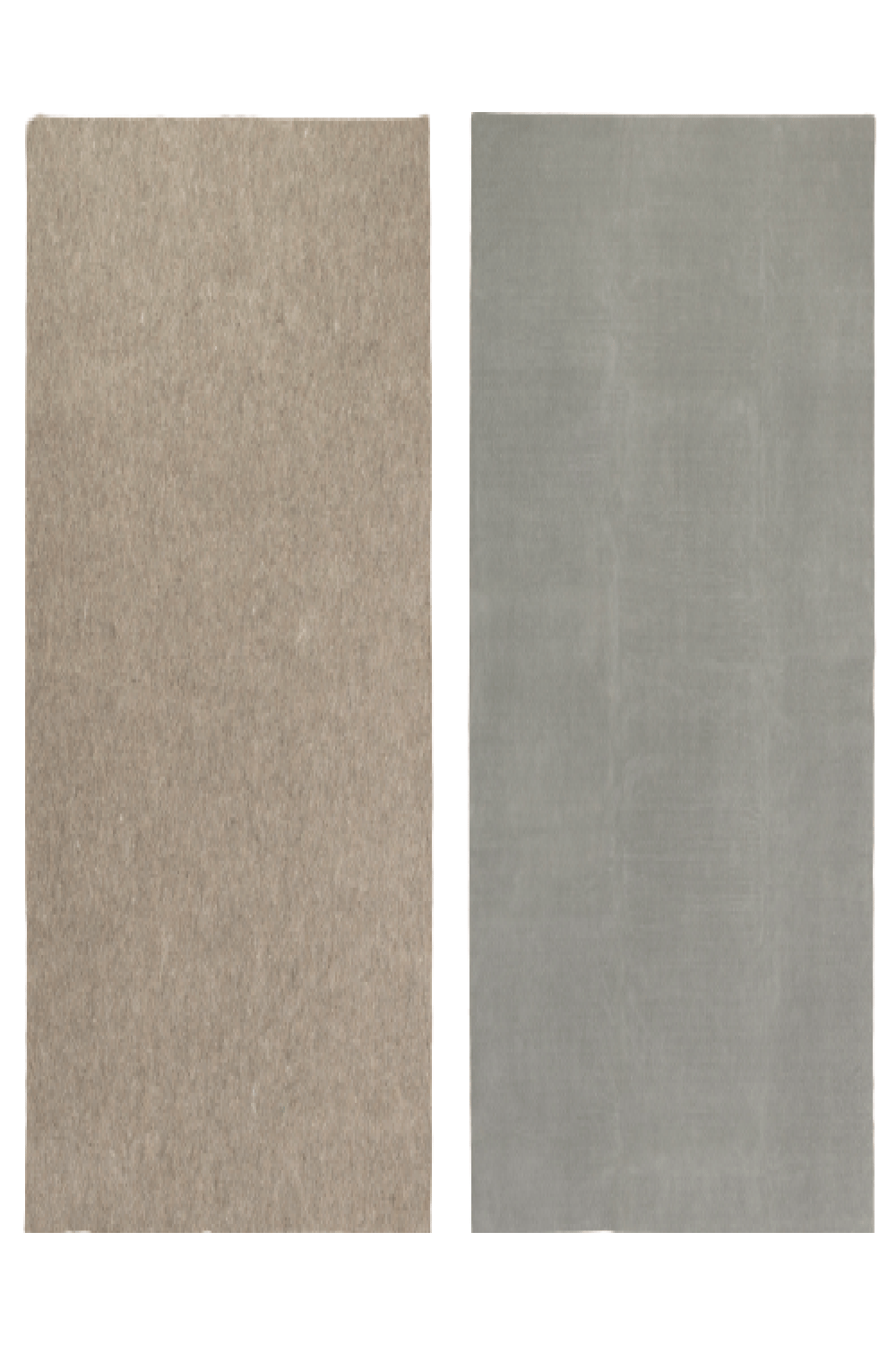 2" X 12" Grey Non Slip Runner Rug Pad - Homeroots - Flyclothing LLC