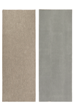 2" X 12" Grey Non Slip Runner Rug Pad - Homeroots