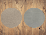 6" Round Grey Non Slip Rug Pad - Homeroots - Flyclothing LLC