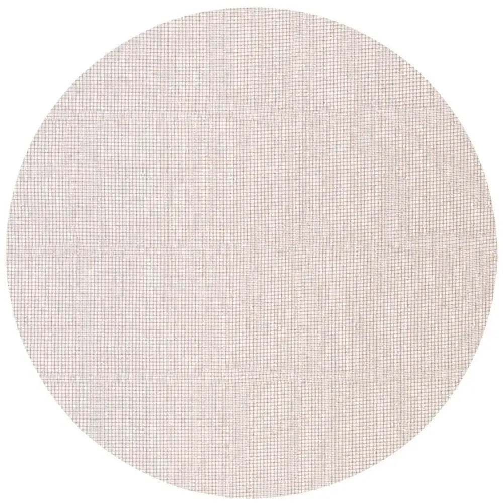 8' Round Brown Non Slip Indoor Outdoor Rug Pad - Homeroots - Flyclothing LLC