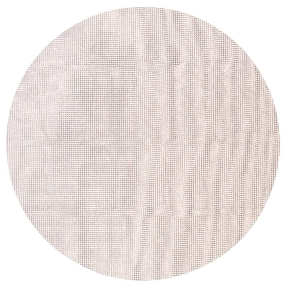 8' Round Brown Non Slip Indoor Outdoor Rug Pad - Homeroots - Flyclothing LLC