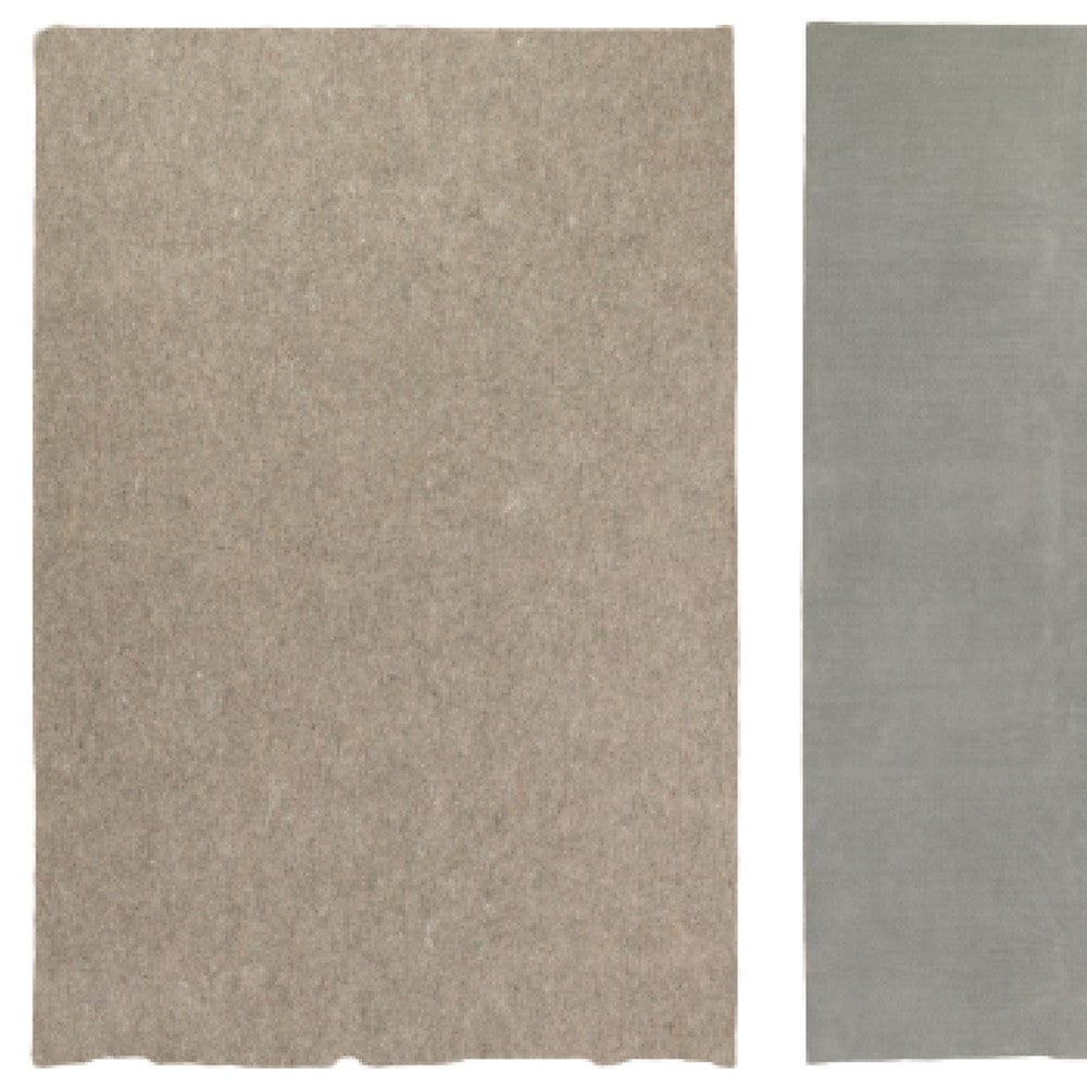 5" X 8" Grey Non Slip Rug Pad - Homeroots - Flyclothing LLC