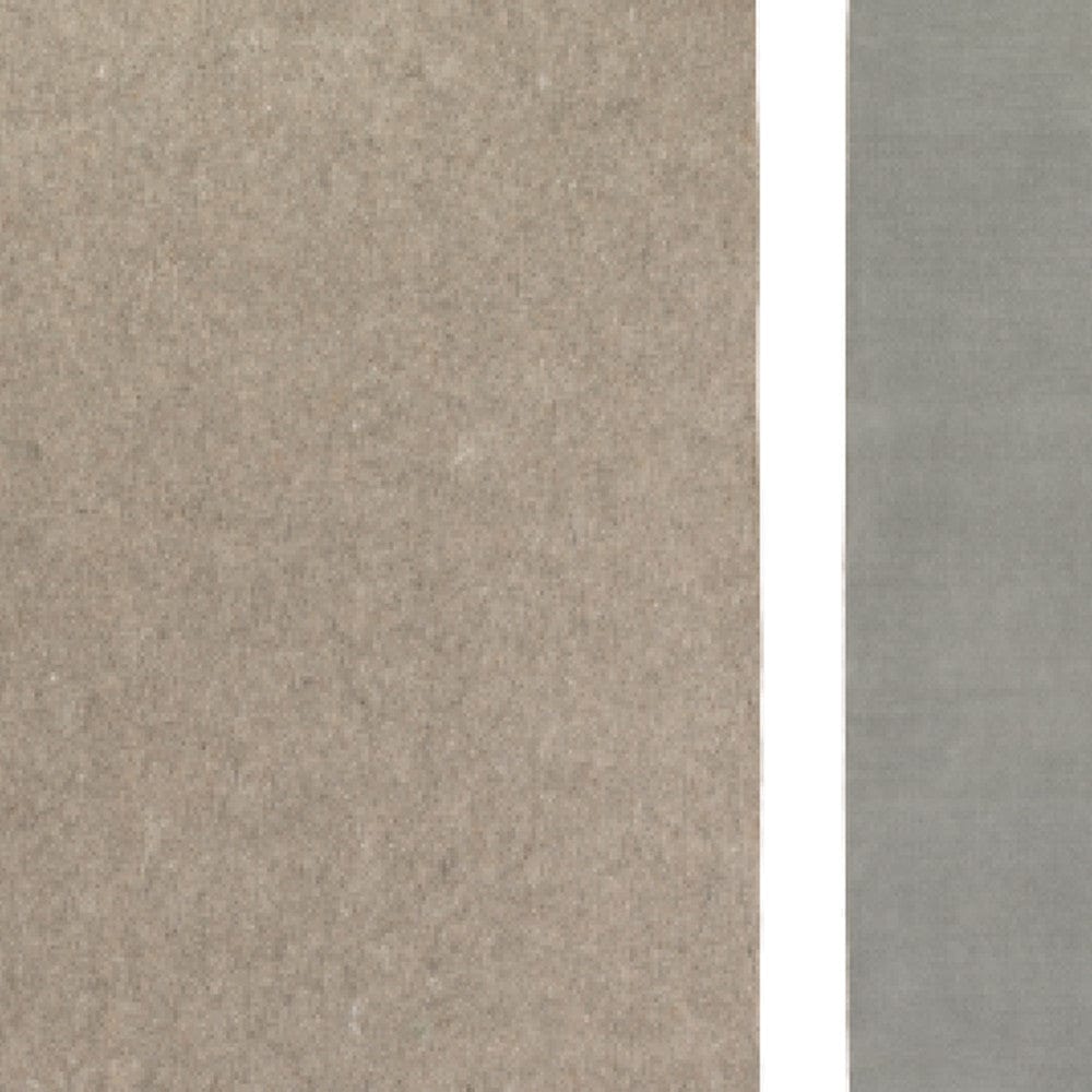 5" X 8" Grey Non Slip Rug Pad - Homeroots