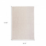 8' x 10' Brown Non Slip Outdoor Rug Pad - Homeroots - Flyclothing LLC