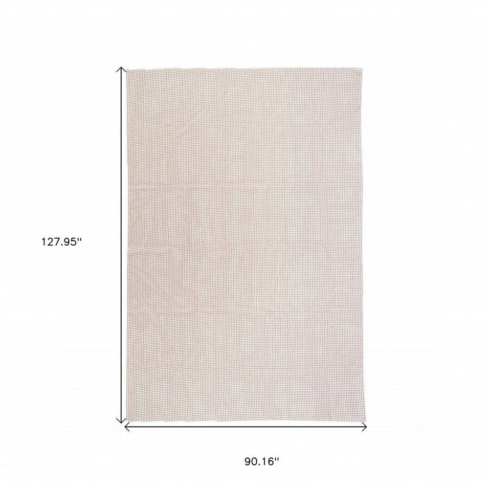 8' x 10' Brown Non Slip Outdoor Rug Pad - Homeroots - Flyclothing LLC