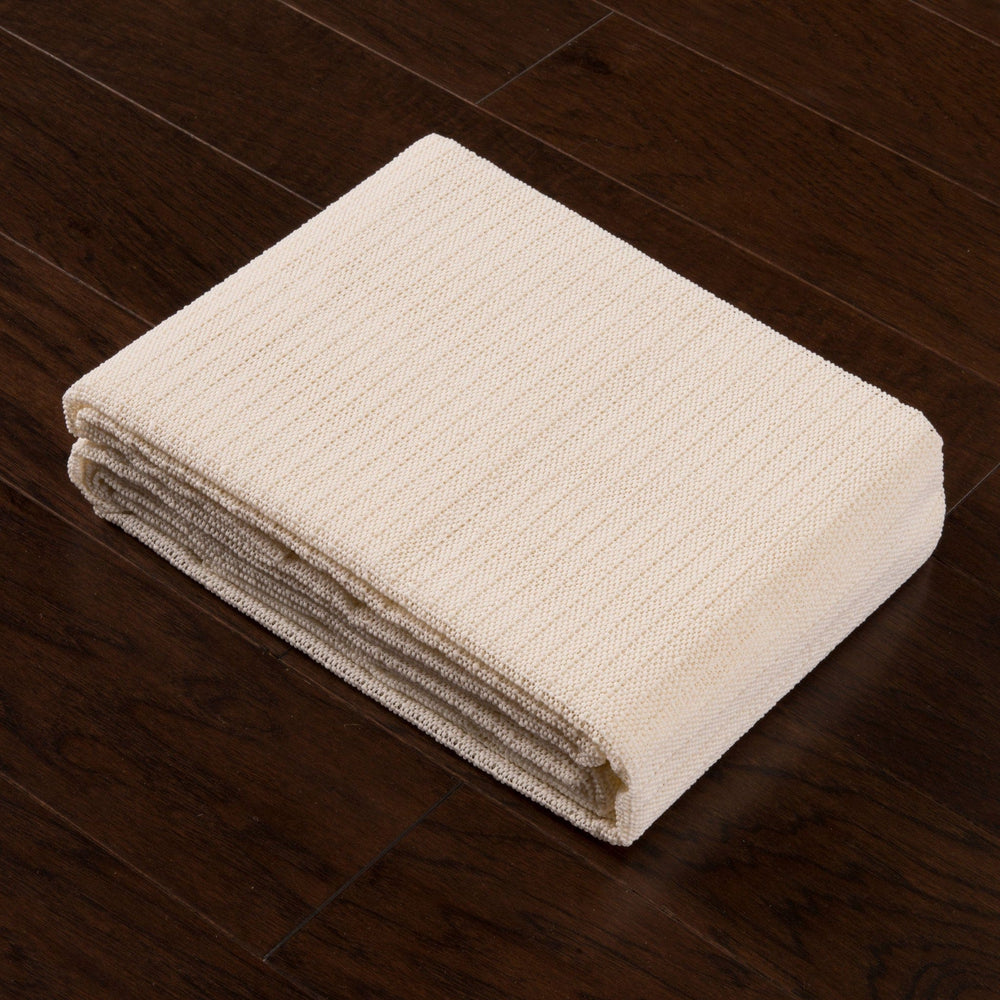 12" X 15" Standard Beige Non Slip Rug Pad - Homeroots - Flyclothing LLC