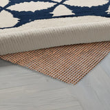 9' x 12' Brown Non Slip Indoor Outdoor Rug Pad - Homeroots - Flyclothing LLC