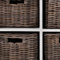 Modern Farmhouse Buffet Server With Basket Set - Homeroots
