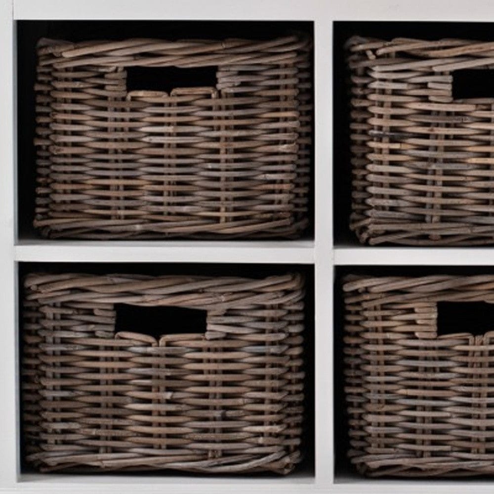 Modern Farmhouse Buffet Server With Basket Set - Homeroots