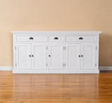 Modern Farm White Buffet Server - Homeroots