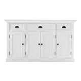 Large Modern Farmhouse White Cabinet - Homeroots - Flyclothing LLC