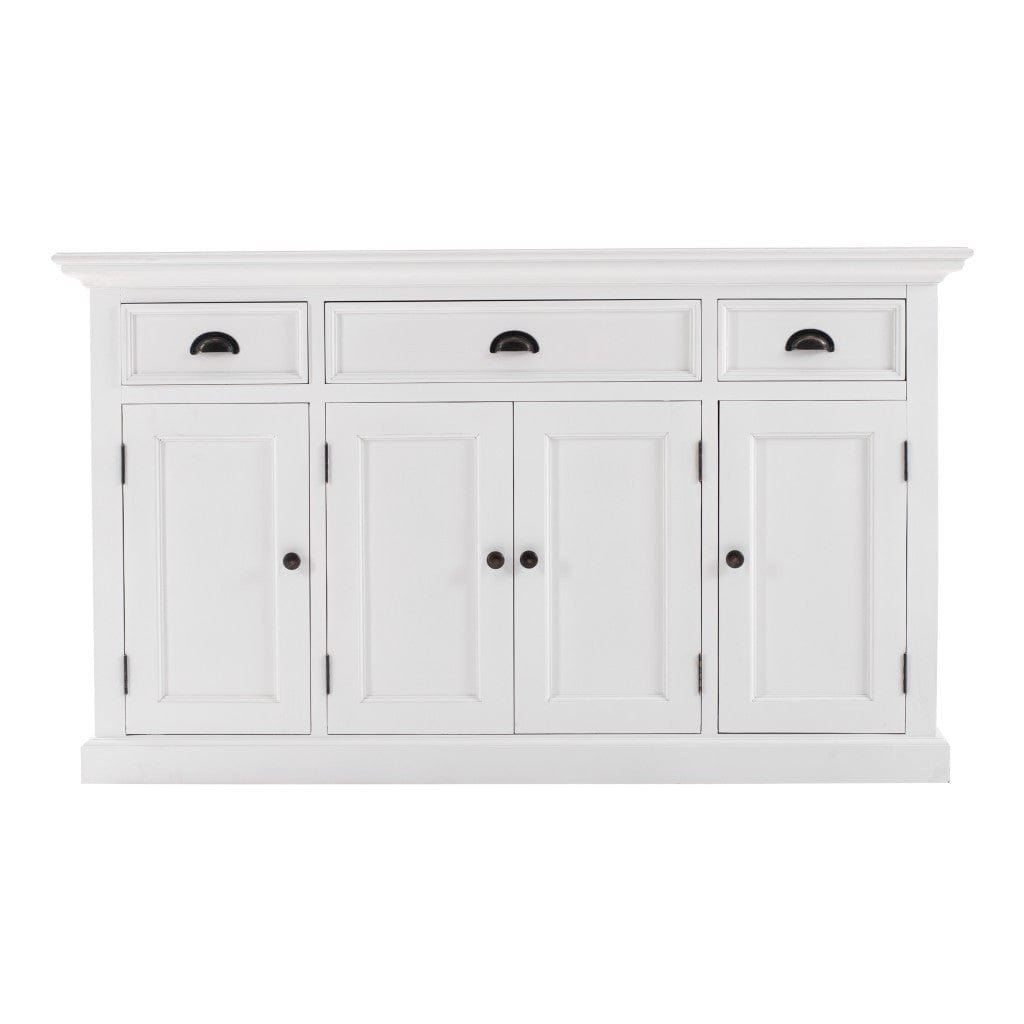 Large Modern Farmhouse White Cabinet - Homeroots