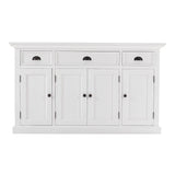 Large Modern Farmhouse White Cabinet - Homeroots