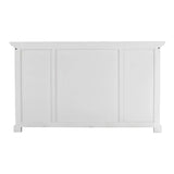 Large Modern Farmhouse White Cabinet - Homeroots - Flyclothing LLC