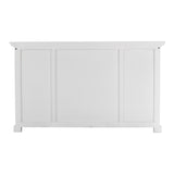 Large Modern Farmhouse White Cabinet - Homeroots