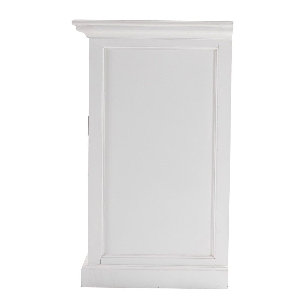 Large Modern Farmhouse White Cabinet - Homeroots