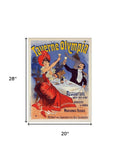 Taverne Olympia French Restaurant Unframed Print Wall Art - Homeroots - Flyclothing LLC