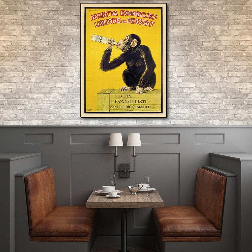 Anisetta Evangelisti Italian Liquor Unframed Print Wall Art - Homeroots - Flyclothing LLC