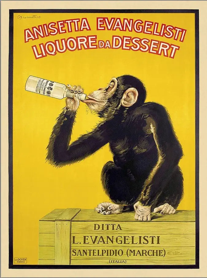 18" x 24" Anisetta Evangelisti Italian Liquor Unframed Print Wall Art - Homeroots - Flyclothing LLC