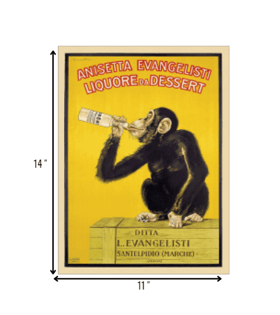 Anisetta Evangelisti Italian Liquor Unframed Print Wall Art - Homeroots - Flyclothing LLC