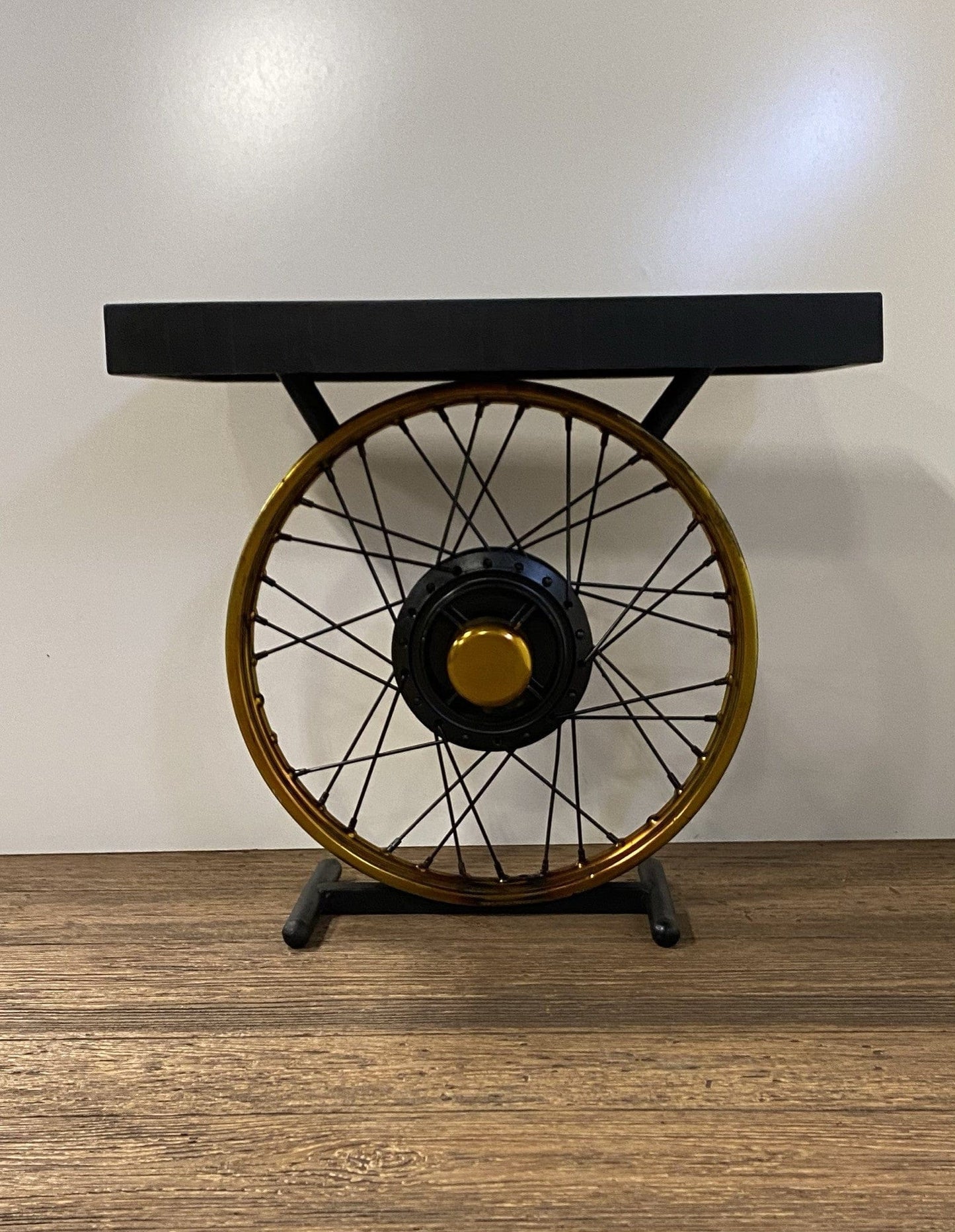 22" Black Solid Wood End Table - Homeroots - Flyclothing LLC