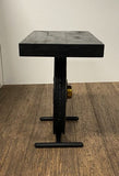 22" Black Solid Wood End Table - Homeroots - Flyclothing LLC