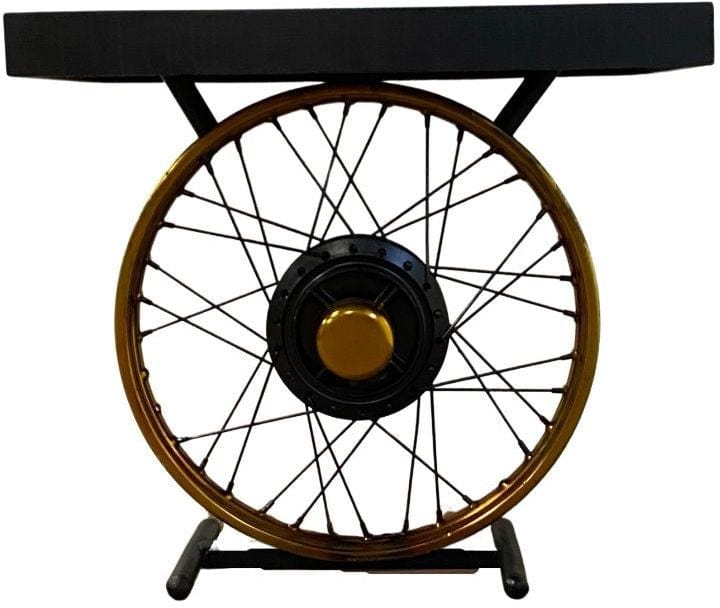 22" Black Solid Wood End Table - Homeroots - Flyclothing LLC