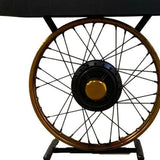 22" Black Solid Wood End Table - Homeroots - Flyclothing LLC