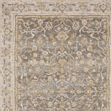 7' X 10' Beige Grey Machine Woven Oriental Indoor Arean Rug - Homeroots - Flyclothing LLC